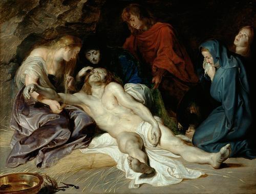 Peter Paul Rubens Mourning over Christ by Mary and John. China oil painting art